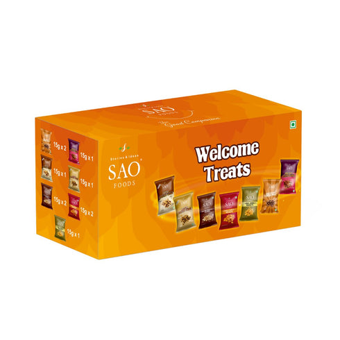 SAO Foods Welcome Treats – Delicious Snack Box by SAO Foods