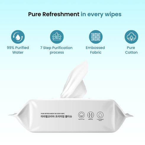 Mirabelle Korea Makeup Remover Wet Wipes
