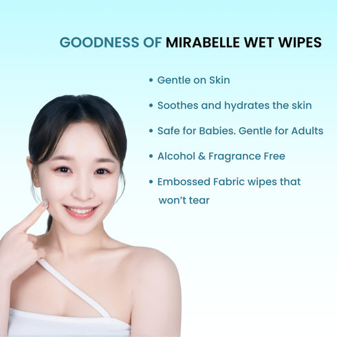 Mirabelle Korea Makeup Remover Wet Wipes