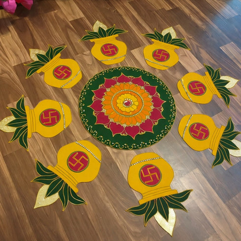 Kalasham Rangoli