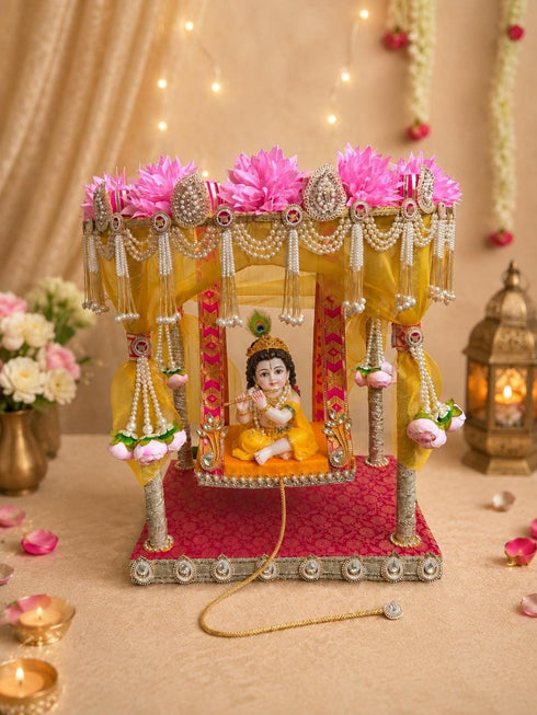 Tikaasha Royal Swing for Little Krishna