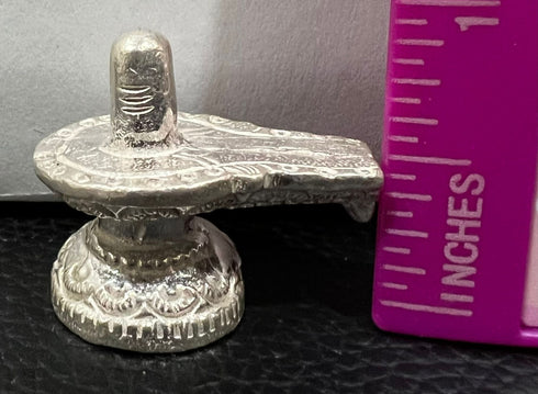 Pure Silver Shiva Lingam 31g