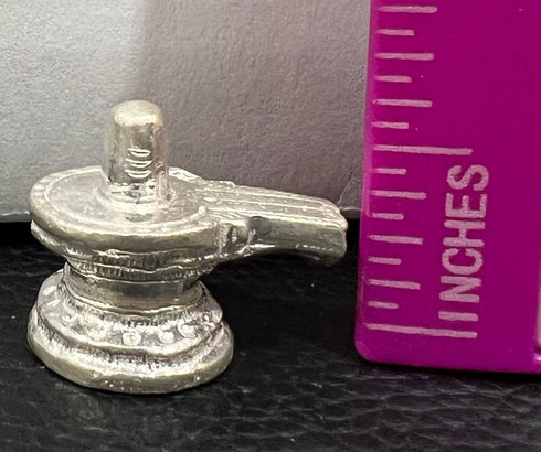 Pure Silver Shiva Lingam 17g