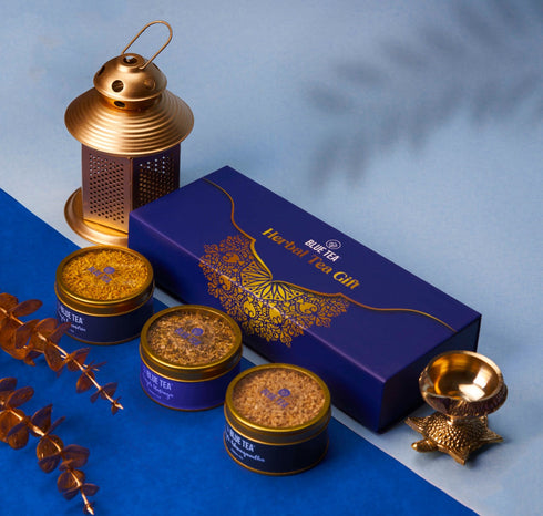 Blue Tea Ayurvedic Tea Gift | 3 Flavors