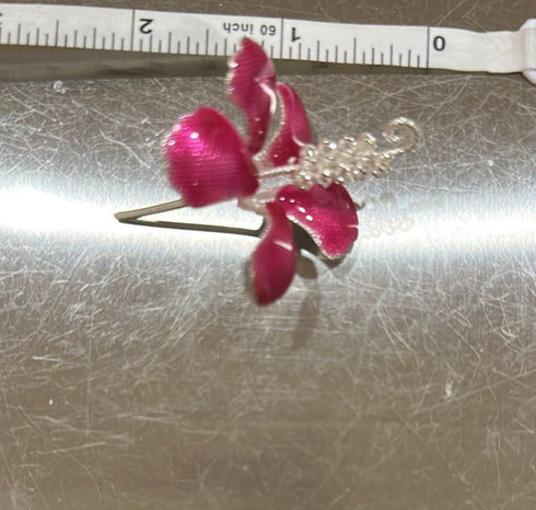 Hibiscus Flowers in Pure Silver 7g