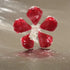 Pure Silver Red Hibiscus Flowers 7g