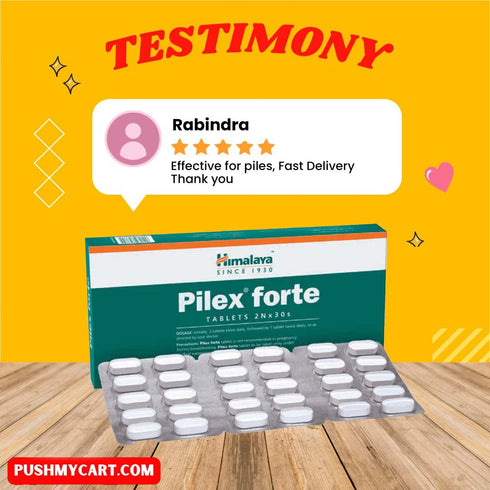 Himalaya Pilex Forte Tablets