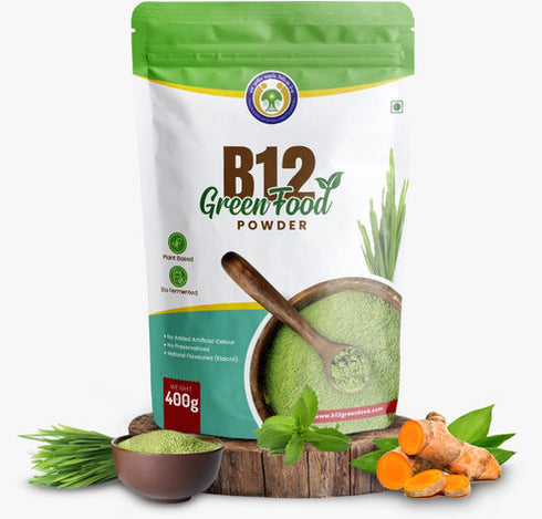 Vitamin B12 Green Food Powder