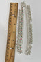 Pure Silver Multi Color Enamels Anklets 57g