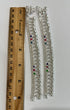 Pure Silver Multi Color Enamels Anklets 43g