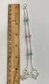 Pure Silver Enamels Anklets 24g