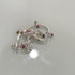 Pure Silver Multi Color Enamels Anklets 24g