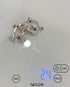 Pure Silver Multi Color Enamels Anklets 24g