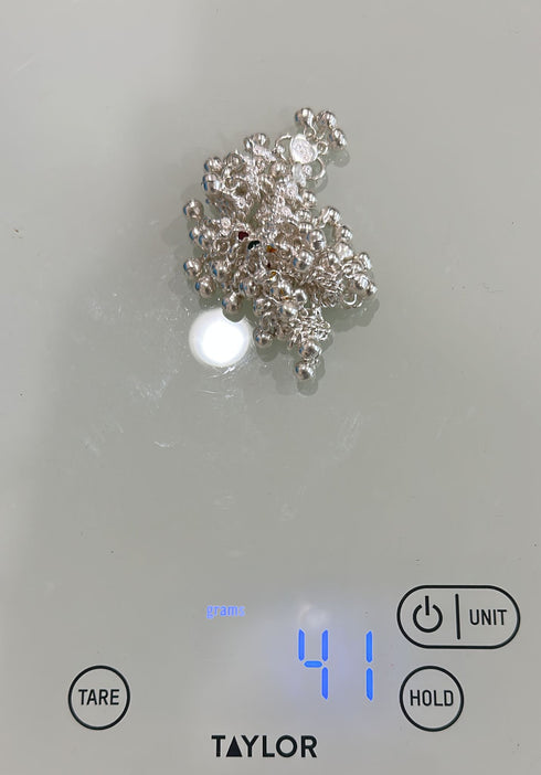 Pure Silver Anklets 41grams