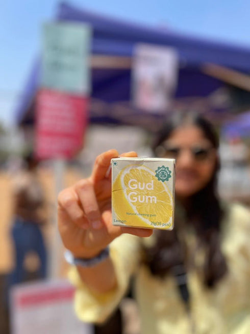 Gud Gum Lemon Chewing Gum