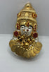 Pure Silver Lakshmi Mukhavada With Rubies and Coins 44g