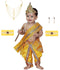 Raj Fancy Baby Krishna Brocade Fabric Janmashtami Mythological Character Costume | Yellow