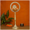 Brass Stand Diya With More Charkar 0.87kg(Pack Of 2)