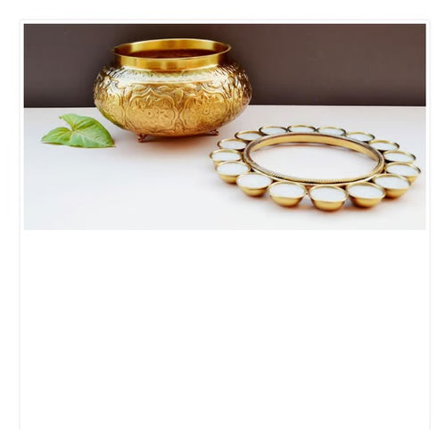 Brass Decorative Urli Candle 2.26kg