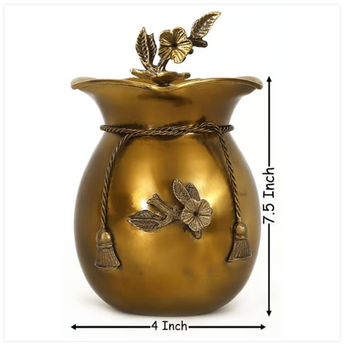 Brass Home Decoration Jar 0.32 Kg