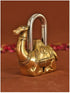 Brass Showpiece & Working Camel Shape Lock