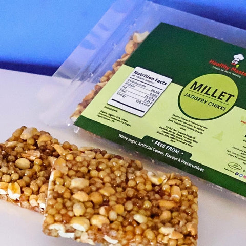 Healthy Master Free MILLET JAGGERY CHIKKI