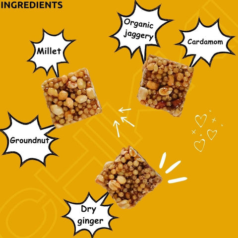 Healthy Master Free MILLET JAGGERY CHIKKI