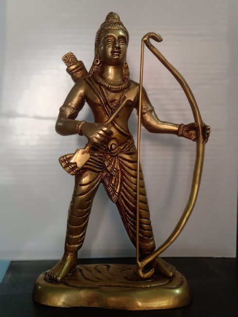 Brass Ram Ji Statue 2.14kg