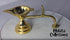 Brass Table Diya Deepak With Handle 158gm