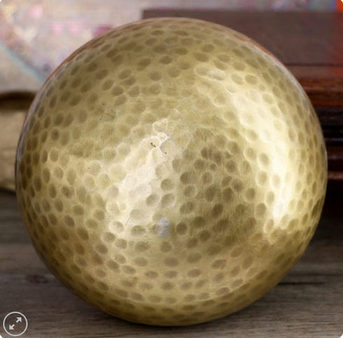 Brass Tibetan Singing Bowl With Stick 357gm