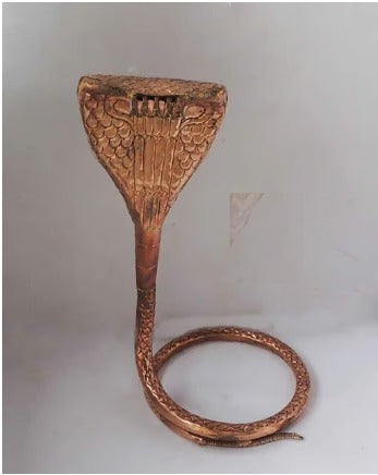 Copper Panchmukhi Snake 1.04Kg