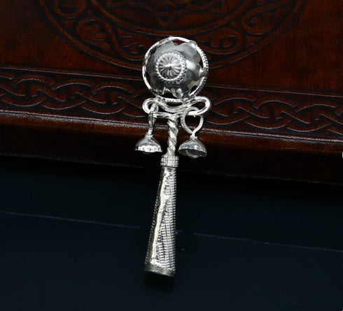 Pure Silver Toddler bell toy 12 grams