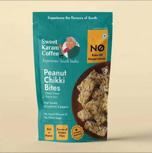 Sweet Karam Coffee FREE Peanut Chikki