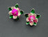 Pure Silver Pink Lotus Flowers 9g (Pack of 2)