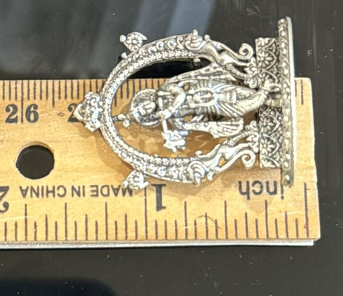 Pure Silver Antique Krishna Antique Idol 11g