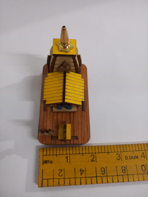 Kedarnath 3D Handcrafted Wooden Temple Model