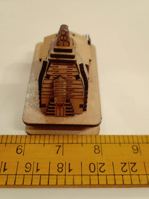 Kedarnath 3D Wooden Temple Model