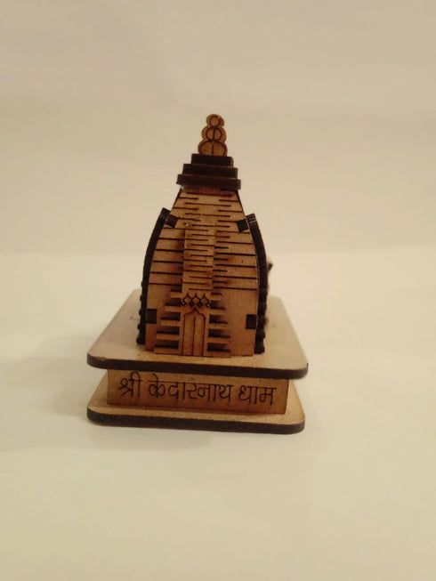Kedarnath 3D Wooden Temple Model