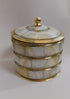 Brass Jwellery Box With Seep Work Miniature 0.1Kg