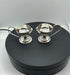 Pure Silver Round Diyas Pair 19g