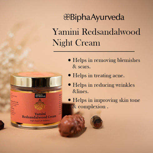 Bipha Ayurveda Yamini Redsandalwood Cream