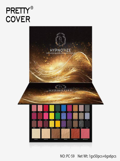 Pretty Cover 56 Colour Hypnotize Eyeshadow Palette