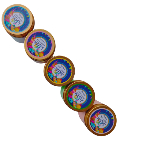 Natuur Holi Joy Pack 5 Vibrant Colors