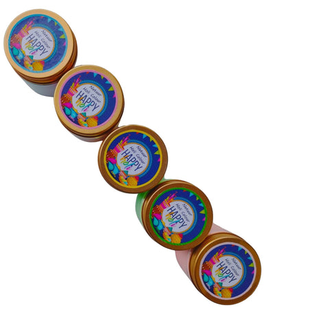Natuur Holi Joy Pack 5 Vibrant Colors