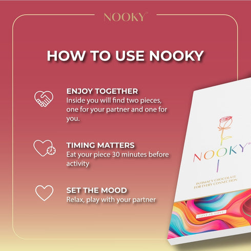 Nooky Mood Enhancing Chocolate For LGBTQ+