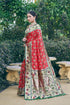Deeva Sarees Red Paithani Silk Saree