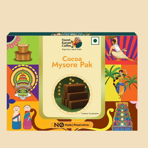 Sweet Karam Coffee Chocolate/ Cocoa Mysorepak