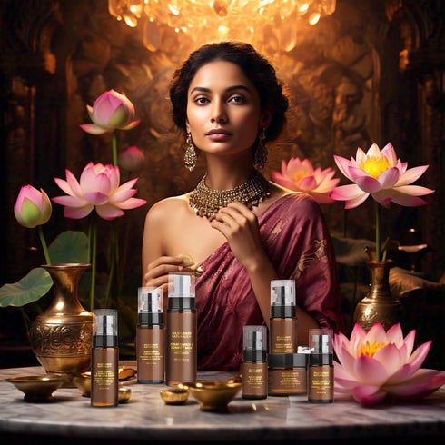 Wildflower Naturals Majestic Glow Ritual with Kumkumadi and Donkey Milk