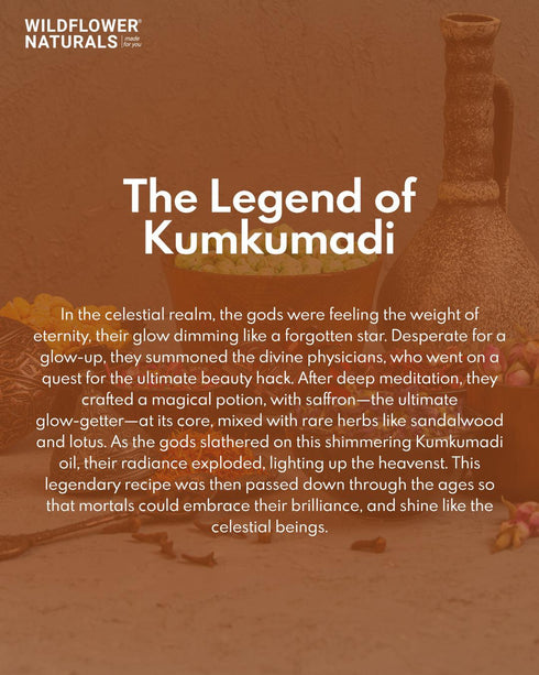 Wildflower Naturals Majestic Glow Ritual with Kumkumadi and Donkey Milk