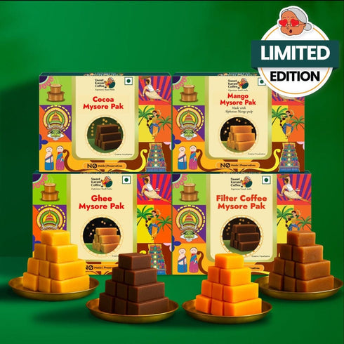 Sweet Karam Coffee Mysorepak Combo